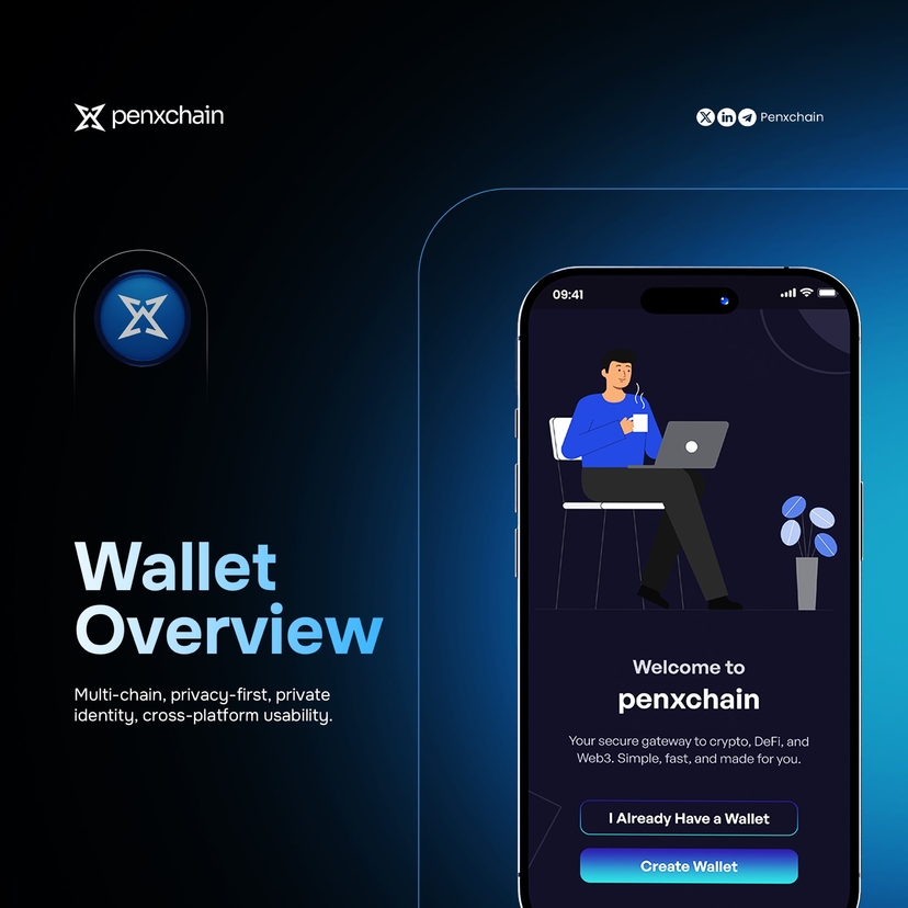PENXCHAIN Wallet: Privacy-First Self-Custodial Wallet